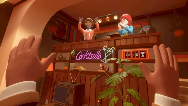 A highly interactive, prop-filled escape room in Escape Simulator