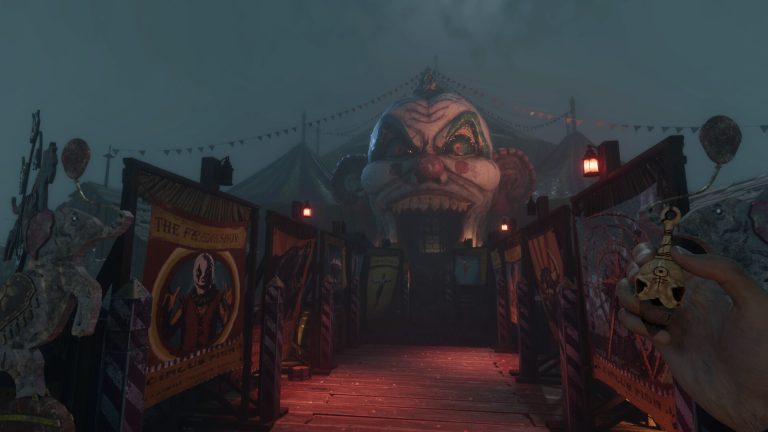 The entrance to the Godstone circus in The Occultist
