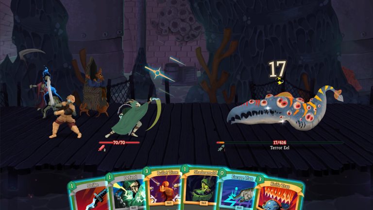 Slay the Spire 2 co-op battle against the Terror Eel