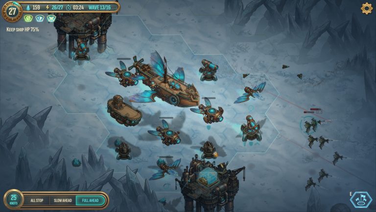 Arcadia crossing an icy Chapter 3 battlefield in HEXSTORM