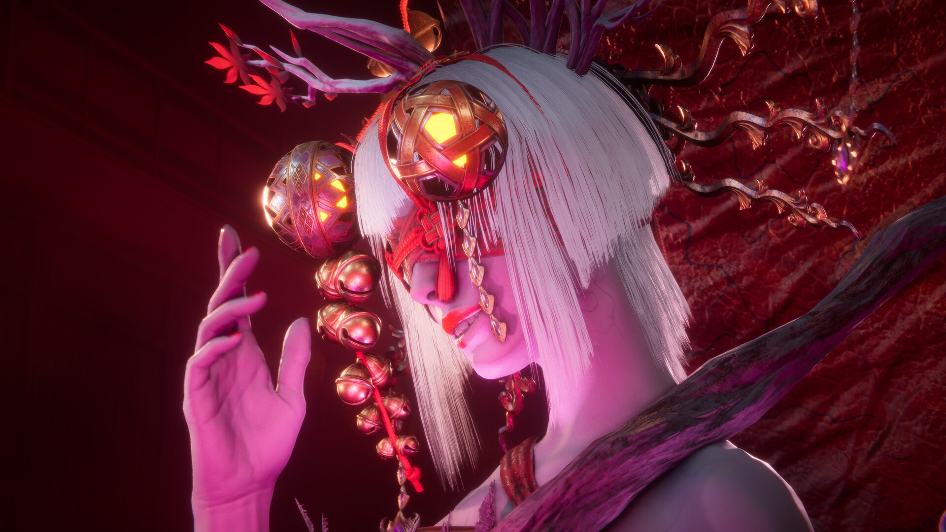 The Kitsune Courtesan confronting Yakumo in NINJA GAIDEN 4