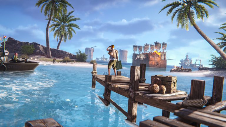 Rust players, modular boats, and a tropical island during the Deep Sea achievement update