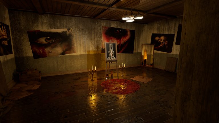 The numbered painting room in Spiritus Sancti