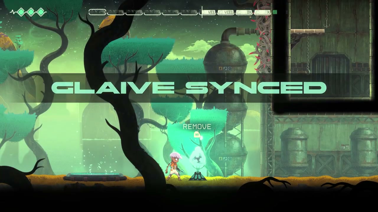 The Glaive sync station in the Arboretum