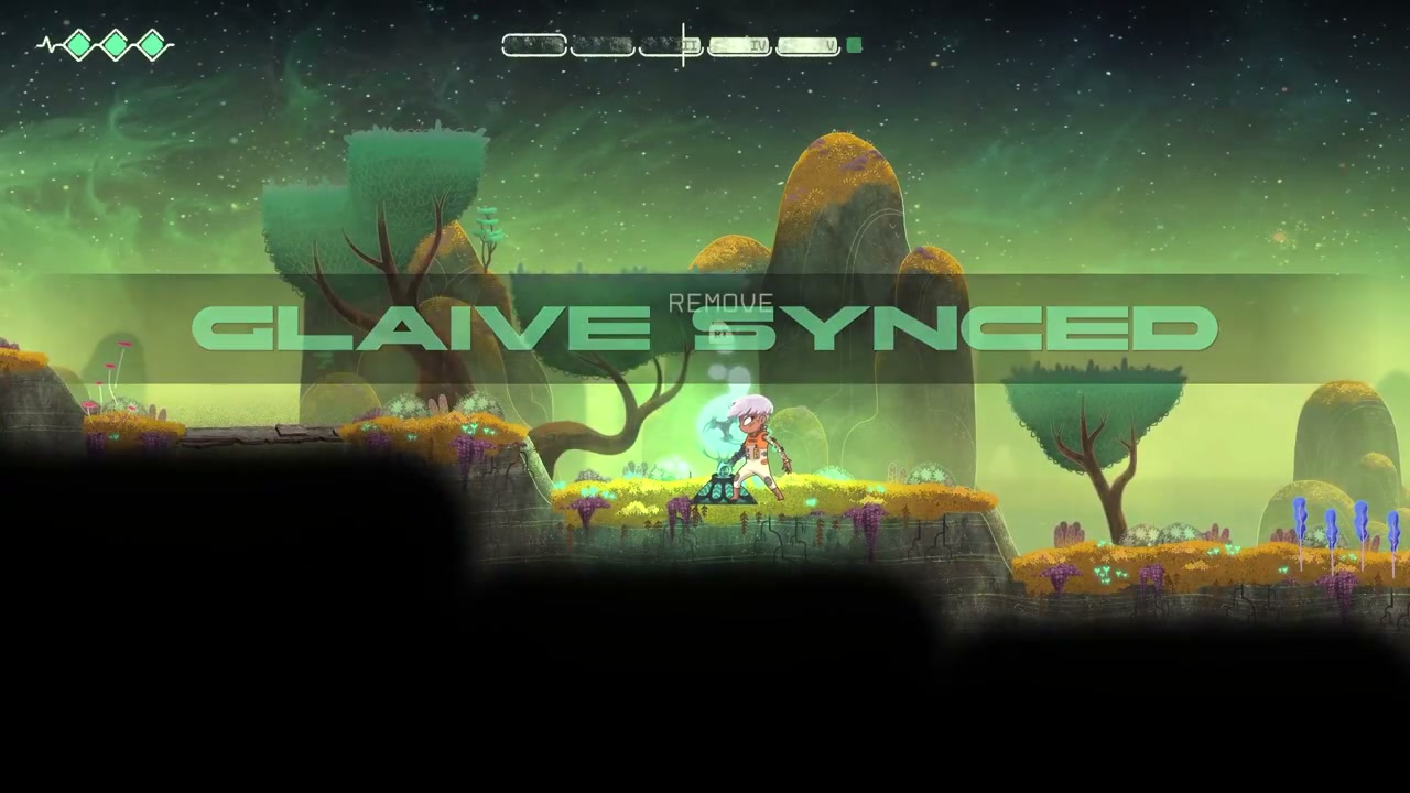 The Wash Glaive station with the Glaive Synced banner
