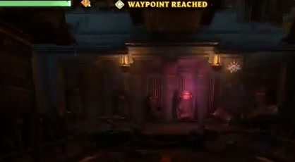 Balthazar's glowing pod at the back of the Alchemist Ancient Vault.