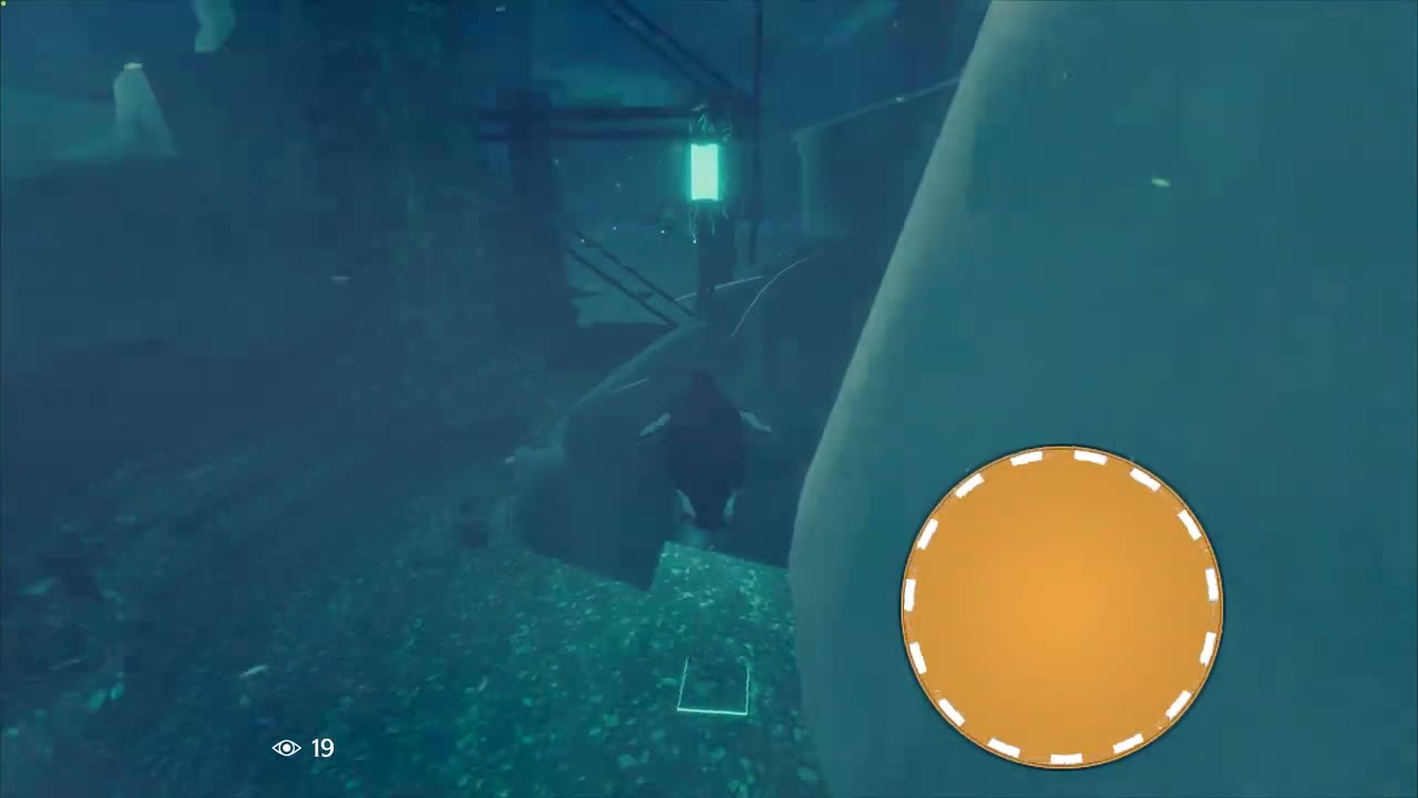 Large penguin on the lit route beyond the weighted mechanism