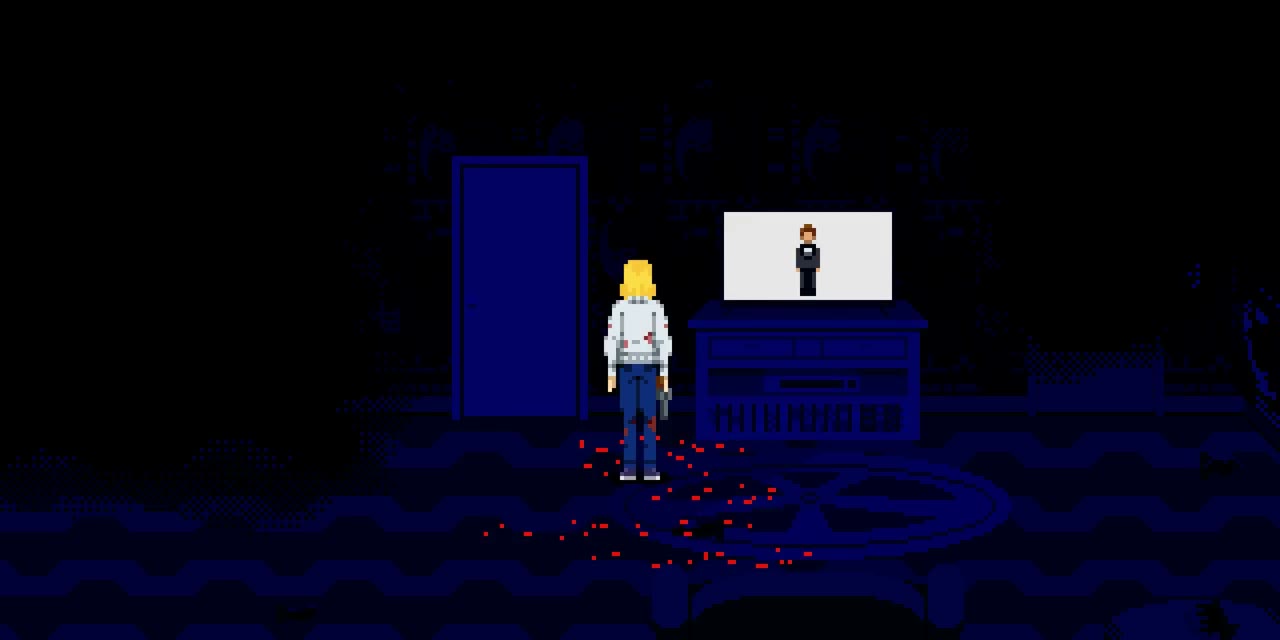 Ivan figurine on the television after the invisible-enemy fight