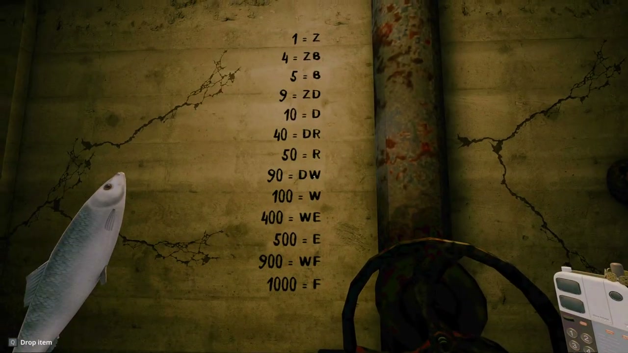 Chapter 2 wall cipher with letter values and smaller-before-larger combinations